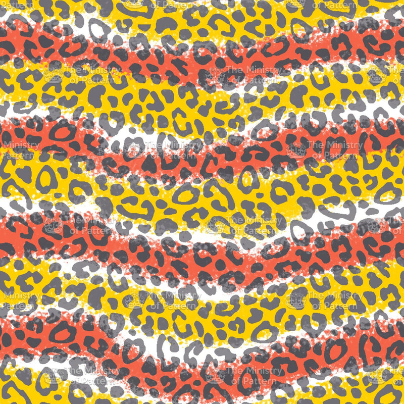 Watercolour Waves Leopard