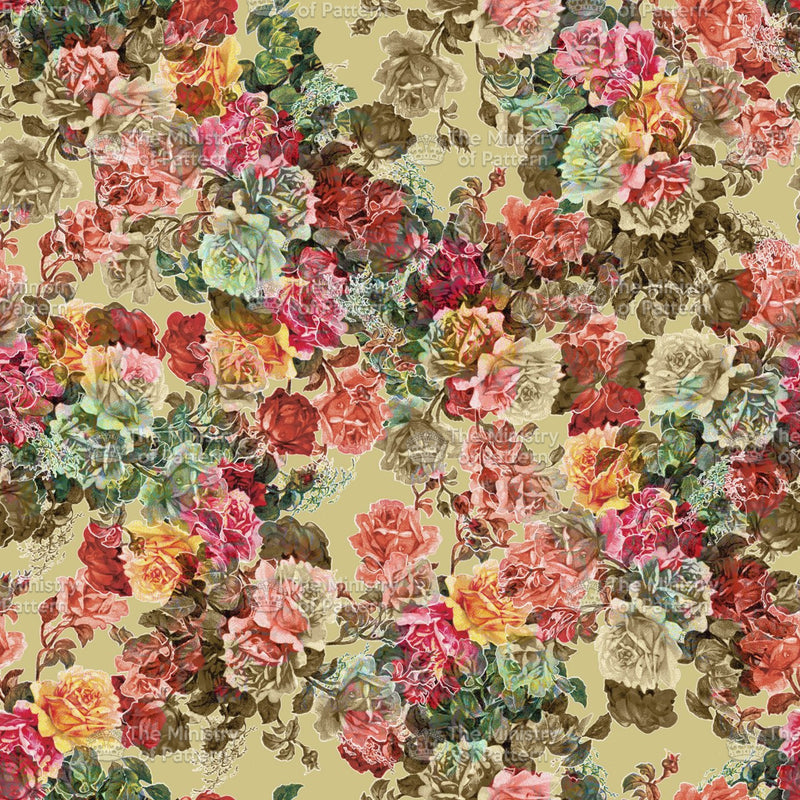 Digital Coloured Roses - The Ministry Of Pattern - Patternsforlicensing-textilestudio-printdesignstudio-trendinspiration-digitalprintdesign-exclusivepattern-printtrends-patternoftheweek