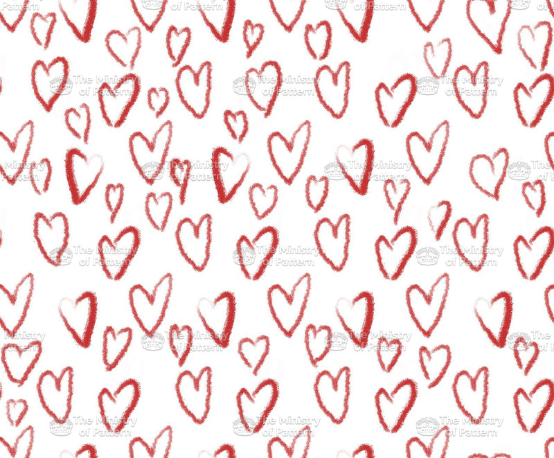 Blurred Outline Hearts - The Ministry Of Pattern - Patternsforlicensing-textilestudio-printdesignstudio-trendinspiration-digitalprintdesign-exclusivepattern-printtrends-patternoftheweek