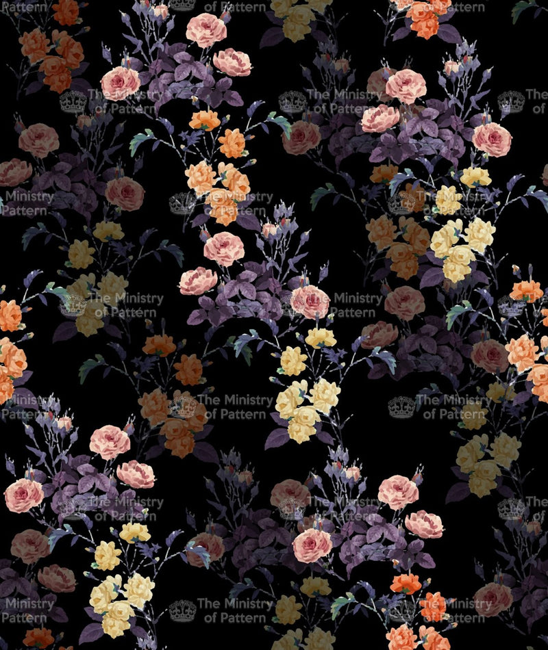 Small Trailing Rose Buds - The Ministry Of Pattern - Patternsforlicensing-textilestudio-printdesignstudio-trendinspiration-digitalprintdesign-exclusivepattern-printtrends-patternoftheweek