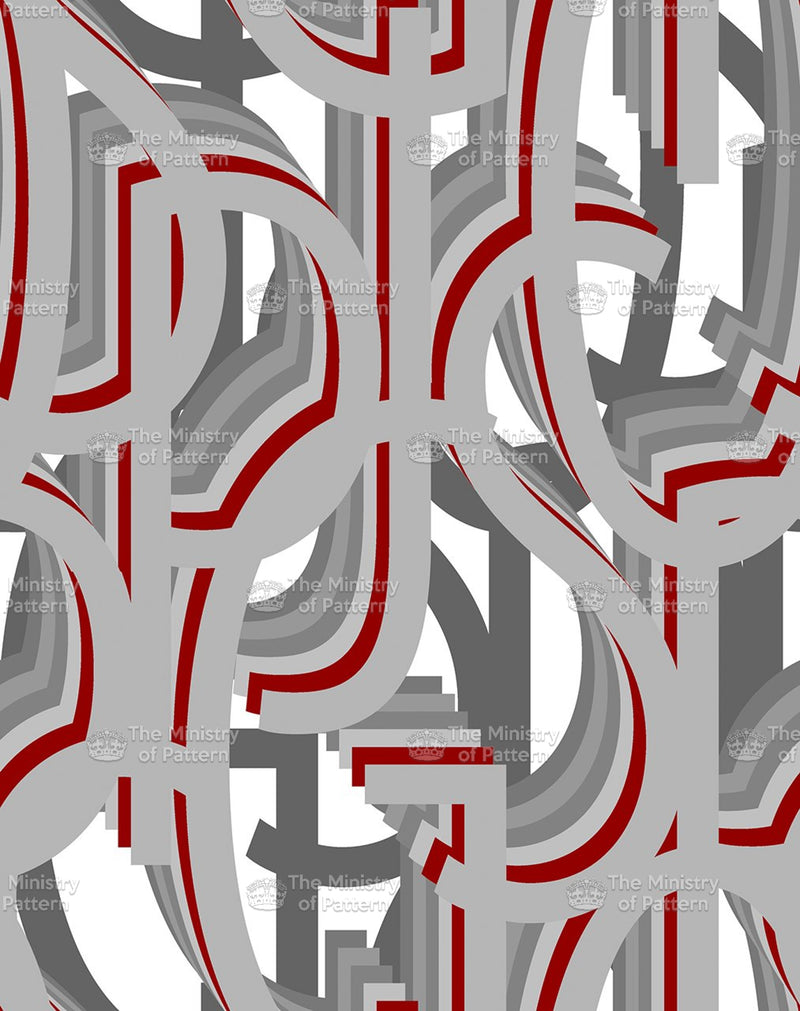 Layered Graphic Letters