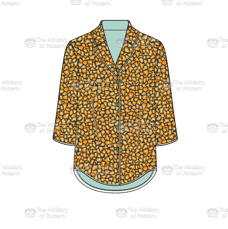 Wavy Leopard - The Ministry Of Pattern - Patternsforlicensing-textilestudio-printdesignstudio-trendinspiration-digitalprintdesign-exclusivepattern-printtrends-patternoftheweek