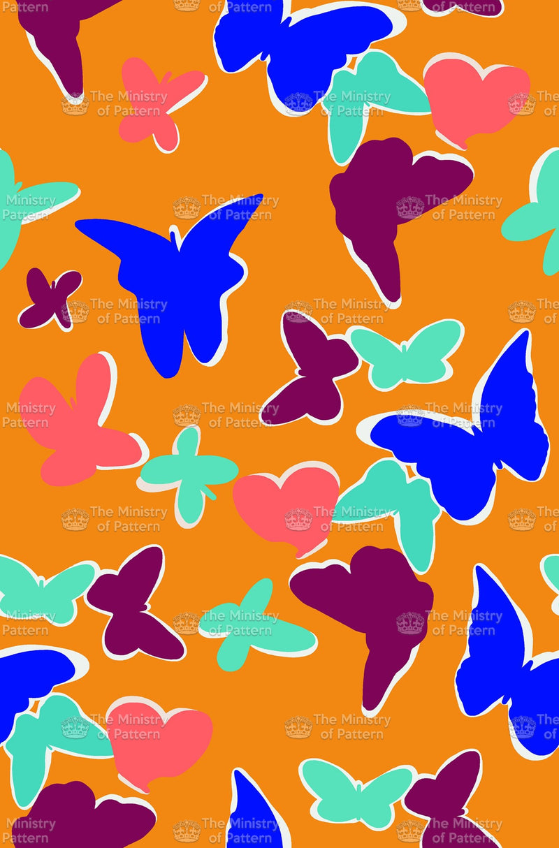 Playful Butterlies - The Ministry Of Pattern - Patternsforlicensing-textilestudio-printdesignstudio-trendinspiration-digitalprintdesign-exclusivepattern-printtrends-patternoftheweek