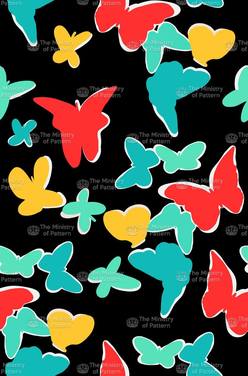 Playful Butterlies - The Ministry Of Pattern - Patternsforlicensing-textilestudio-printdesignstudio-trendinspiration-digitalprintdesign-exclusivepattern-printtrends-patternoftheweek