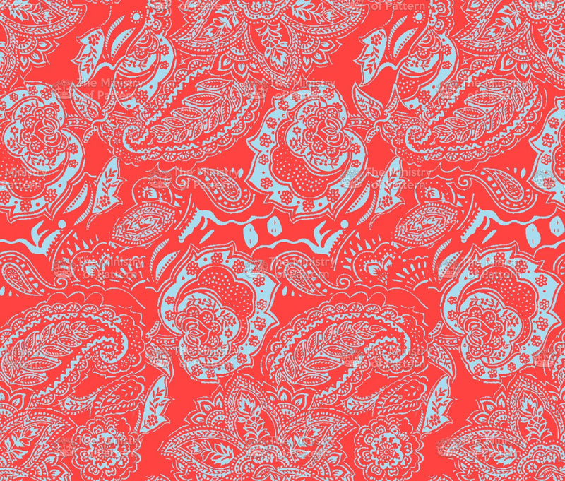 Decorative Paisley - The Ministry Of Pattern - Patternsforlicensing-textilestudio-printdesignstudio-trendinspiration-digitalprintdesign-exclusivepattern-printtrends-patternoftheweek
