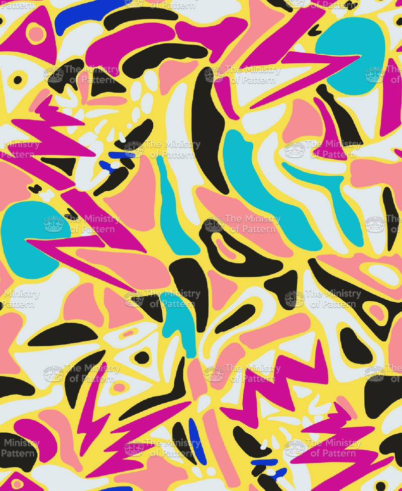 Memphis Art - The Ministry Of Pattern - Patternsforlicensing-textilestudio-printdesignstudio-trendinspiration-digitalprintdesign-exclusivepattern-printtrends-patternoftheweek