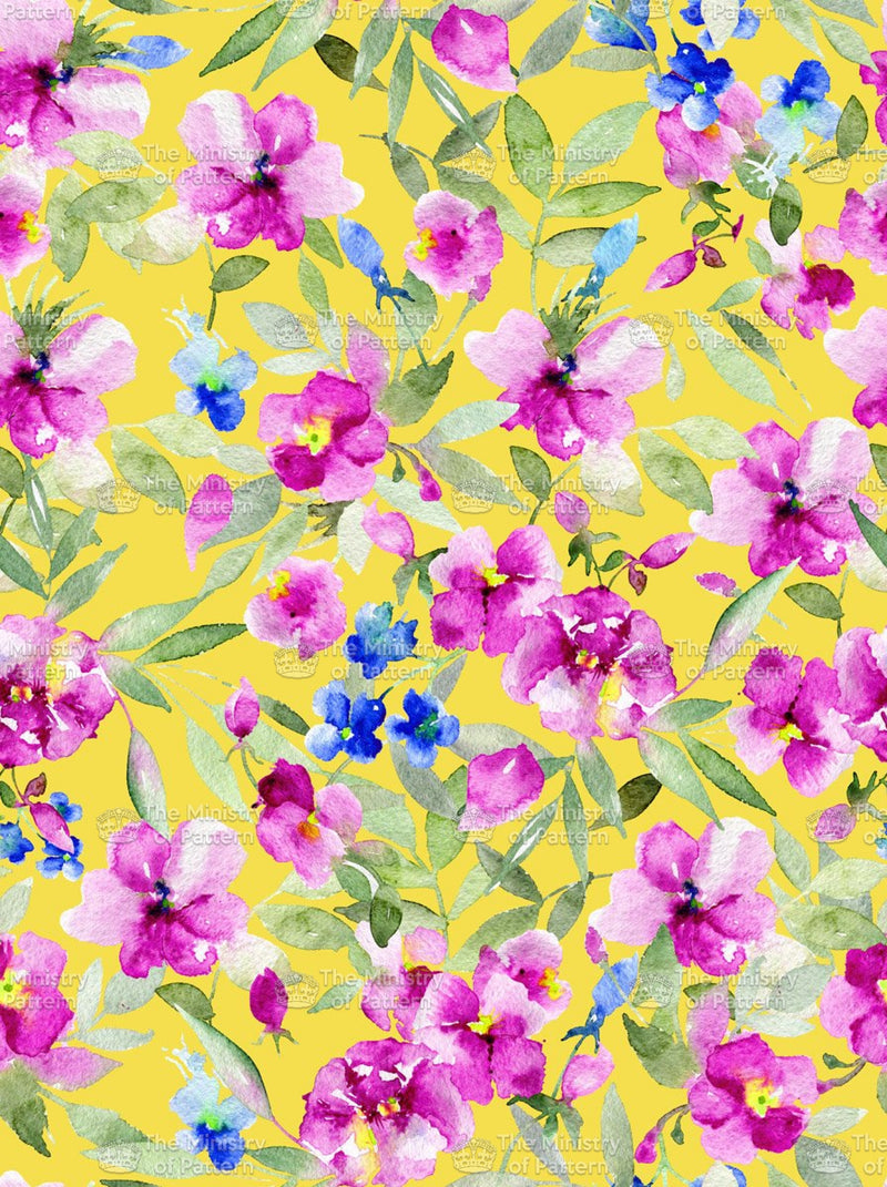 Paint Palette Floral - The Ministry Of Pattern - Patternsforlicensing-textilestudio-printdesignstudio-trendinspiration-digitalprintdesign-exclusivepattern-printtrends-patternoftheweek